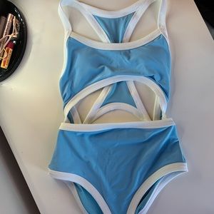aerie one piece cutout bathing suit